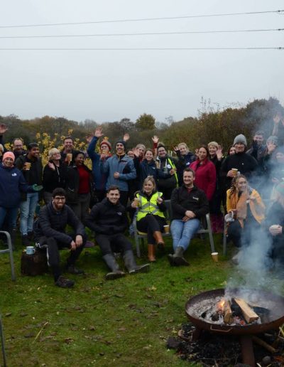 A group photo of all of The Tree Council volunteers